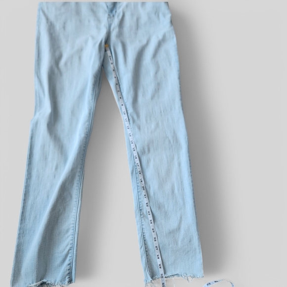 Levi's High Rise Straight Jeans Denim Pants 724 Size 14w - Picture 12 of 15